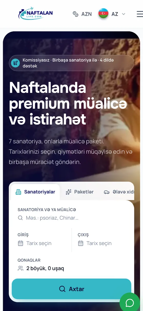 Naftalan Life mobil versiyası