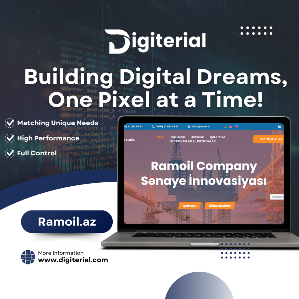 Ramoil.az Web Design and Web Creations